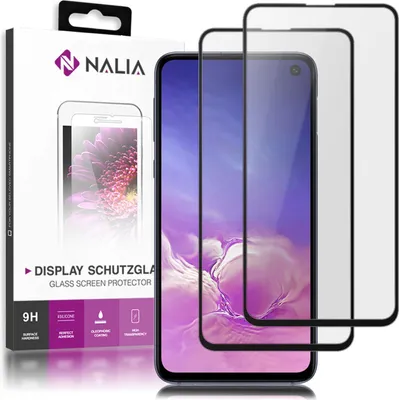 Immagine prodotto di NALIA 2x vetro protettivo per Samsung Galaxy S10e, 9H Full Cover Display pellicola corazzata