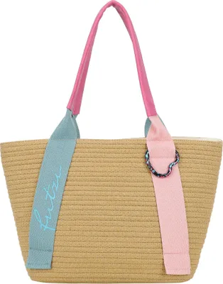 Image de Fritzi aus Preußen sac à épaule sac shopper Happy Summer Shopper Berry Water beige
