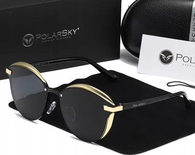 Produktbild von UV400 polarisierte Sonnenbrille Damen Fliege PolarSky mit Satz