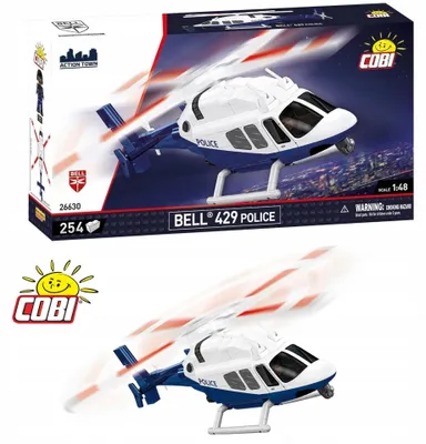 Produktbild von COBI Bausteine Bell 429 Police Hubschrauber Bausatz