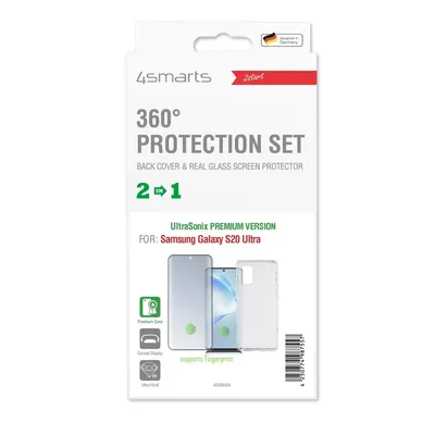 Obrázok produktu pre 4smarts 4S493434, Samsung, s20 Ultra, Prachuodolný, Odolné proti poškriabaniu, Odolný proti nárazom, Priehľadná, 1 kusov