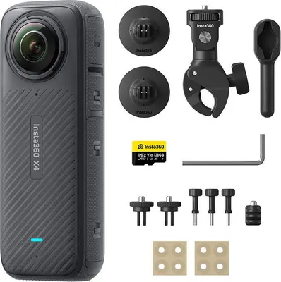 Immagine prodotto di Insta360 - CINSABMA-X405 - X4 - Action camera - nera - Kit per moto
