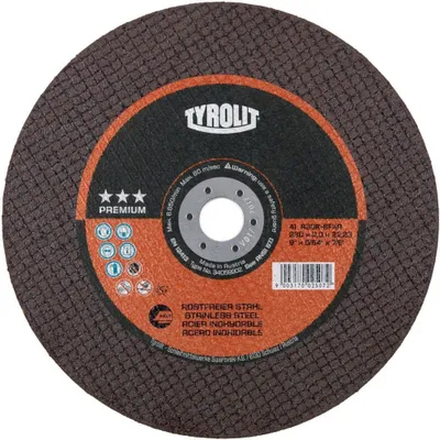Immagine prodotto di Disco da taglio Tyrolit A30R-BFXA 230x2,5 mm rettificato.
