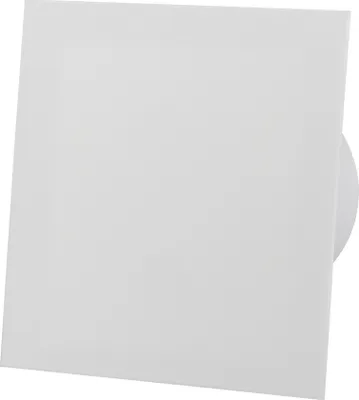 Obrázek produktu pro airRoxy Ventilátor do koupelny Ø 125 mm Plexi nástěnný ventilátor bílý matný