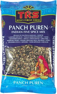 Produktbild von TRS Panch Puren Indische 5 Gewürzmischung 100g