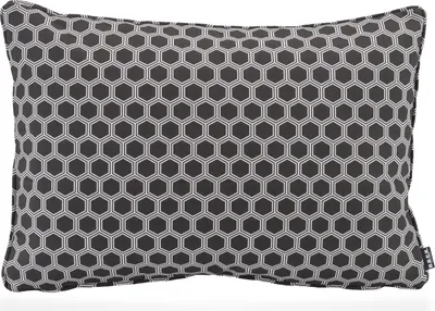 Produktbild von H.O.C.K. Geomy Outdoor Kissen mit Keder 60x40 black