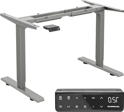 Produktbild von Elektrisch höhenverstellbarer Schreibtischrahmen - Verstellbarer Schreibtisch - Steh-Sitz-Schreibtisch - Schreibtischgestell - Schreibtischrahmen