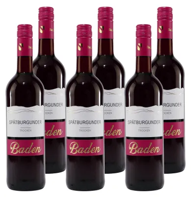 Produktbild von Wiihus Baden Spätburgunder -trocken- (6 x 0,75L)