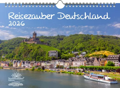 Produktbild von Reisezauber Deutschland DIN A4 Kalender für 2026 Städte - Seelenzauber
