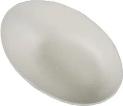 Produktbild von Papstar Fingerfood - Schalen, Zuckerrohr "pure" 20 ml 8 cm x 5 cm weiß "Egg", 10 x 50 Stück
