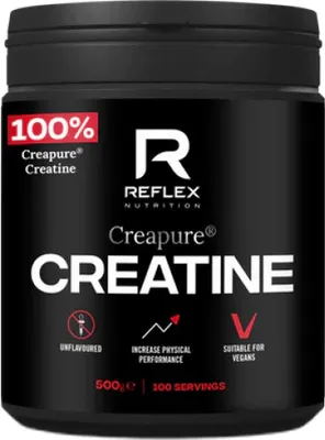 Image de Reflex Nutrition Creapure® Creatine 500 g / Créatine monohydrate / La créatine monohydrate brevetée Creapure® la plus pure