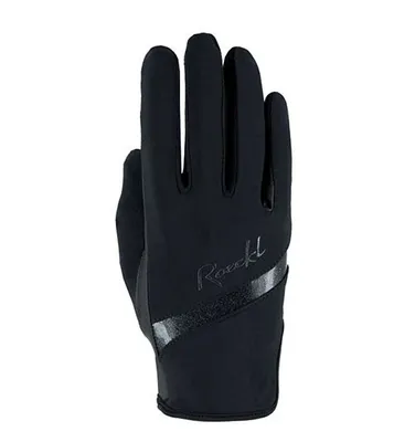 Produktbild von Roeckl LORRAINE Damen Reithandschuh schwarz, Größe:7