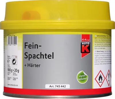 Produktbild von Auto-K Feinspachtel + Härter 1000g