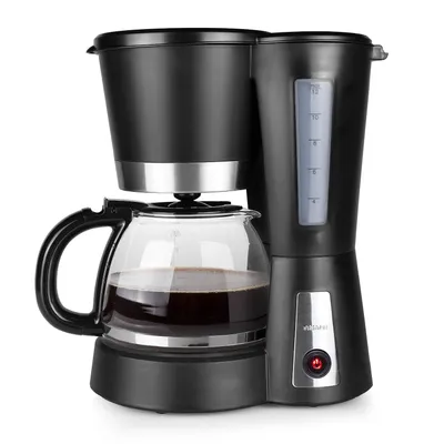 Produktbild von Tristar CM-1236 Kaffeemaschine, Filterkaffeemaschine, 1,2 l, Gemahlener Kaffee, 900 W, Schwarz, Edelstahl