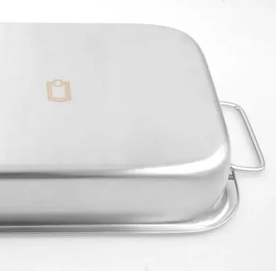 Productafbeelding van METRO PROFESSIONAL koekenpan, 34 x 24,5 cm, 6,5 cm hoog, roestvrij staal 18/8