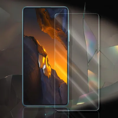 Produktbild von Panzer Folie für Xiaomi Poco F5 5G / Redmi Note 12 Turbo Echt Glas Displayschutzfolie Transparent Glasfolie 9H Härtegrad Schutzglasfolie