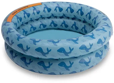 Produktbild von Swim Essentials Baby-Planschbecken – Blau – Whaley – Ø 60 cm
