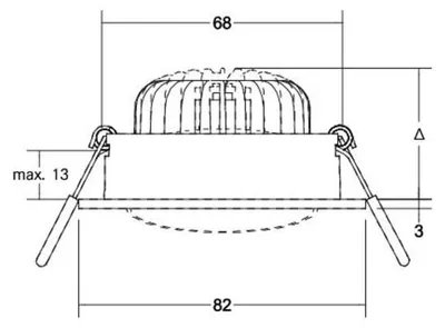 Obrázok produktu pre Brumberg 27063180, IP20, Čierna