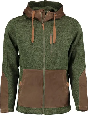 Produktbild von Jagdpullover Fleecepullover Strickfleece Freizeitpullover , Größe:48/S, Farbe:Trachtengrün