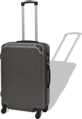 Obrázek produktu pro čtyřdílná sada vozíků vidaXL Hard Shell Trolley Set Anthracite