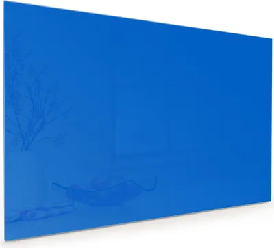 Produktbild von Küchenrückwand Spritzschutz Glas mit Motiv Blauer Hintergrund II 40 x 40 cm