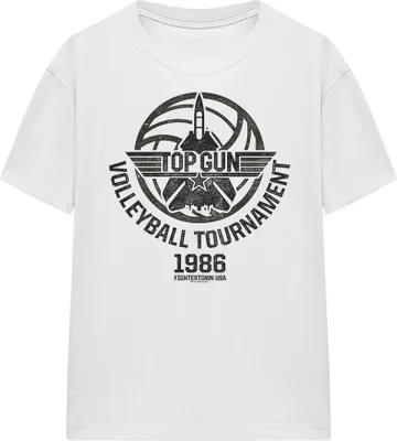 Produktbild von Top Gun - "Volleyball" T-Shirt für Herren/Damen Uni TV16930 (S) (Weiß)
