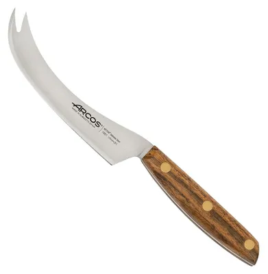 Käsemesser 125 mm, Nitrum-Edelstahl, Ovengkol-Holzgriff
