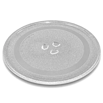 Produktbild von vhbw Mikrowellen-Teller kompatibel mit Silvercrest SMWH 700 A1 Mikrowelle - Drehteller mit Y-Aufnahme, 24,5 cm, Glas