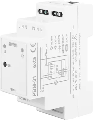 Image de Relais d'impulsions bistable commuté au point zéro, 230V AC, Zamel PBM-31