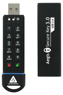Imagen del producto de Apricorn Aegis Secure Key 3.0: Unidad flash USB