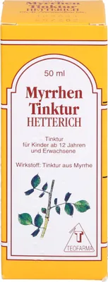 Immagine prodotto di HETTERICH Tintura di mirra, soluzione da 50 ml