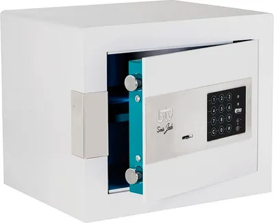 Zdjęcie produktu dla btv E-27, Sejf wolnostojący, Szary, Zamek szyfrowy, 21 l, 1 pół., Bateria