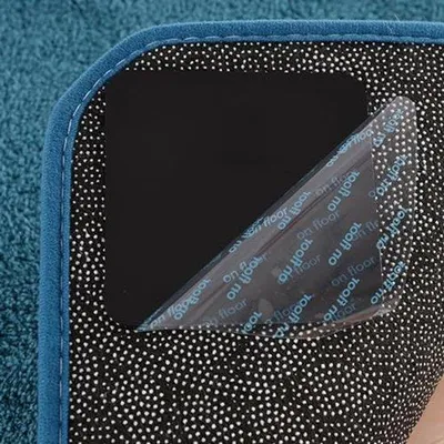 Zdjęcie produktu dla Zestaw 8 podkładek antypoślizgowych - 10 x 10 cm - czarne