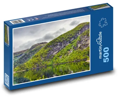 Zdjęcie produktu dla Puzzle 500 Dzika przyroda Skandynawii - martinpuzzle