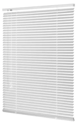 Produktbild von Jalousie Aluminium Weiß inklusive Montagematerial mit und ohne Bohren 40 x 130 cm