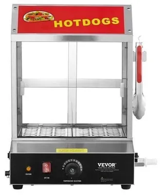 Obrázek produktu pro Ohřívač do bufetu, ohřívač na hot dogy - objem 27 litrů - výkon 1200 wattů - nerezová ocel - pro gastronomii a catering