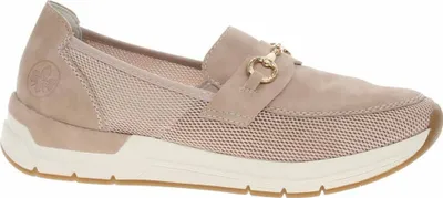 Produktbild von Rieker Straßenslipper(Trott) Abs.b.25 mm in rose/pink, Gr. 41
