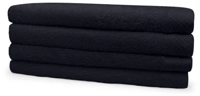 Produktbild von Eleganzzz Frottee-Badetuch 70x140cm – Schwarz – 70x140 – 100% Baumwolle – 500 g/m²