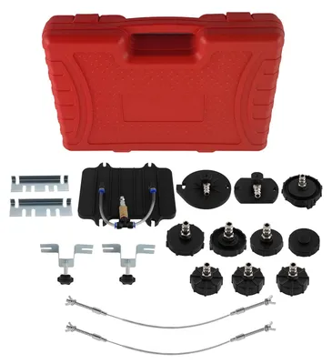 Produktbild von Adapter Set Druckluft Bremsentlüfter - E20 Bremsenentlüfter Adapter Kit - 13-teilig - Für Bremsventil - Für Druckluftbremsen