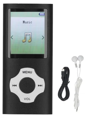Produktbild von MP3-MP4-Player, HiFi-Sound, 1,8-Zoll-Farbbildschirm, 128 GB, erweiterbar, tragbar, Video, Musik mit elektronischem Buch, Sprachaufzeichnung