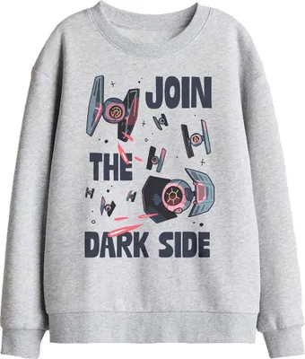 Produktbild von Star Wars - "Join The Dark Side" Sweatshirt für Kinder TV29921 (152-158) (Sportliches Heather)