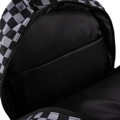 Productafbeelding van Kruzzel 24531 Schoolrugzak 30 l, 2-in-1 met ruitjespatroon