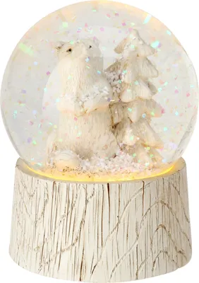 Produktbild von Weihnachtsschneemann mit Eisbärenmotiv