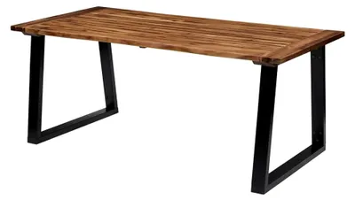 Produktbild von Esstisch aus massivem Akazienholz 180 x 90 cm