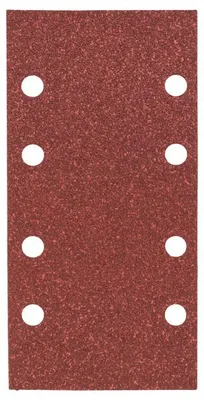 Produktbild von Schleifblatt-Set für Schwingschleifer K=60, 93 x 185 mm, 8 Löcher, 10-tlg.
