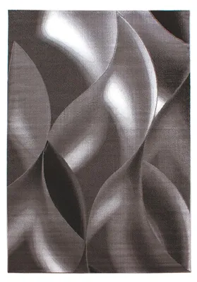 Produktbild von Kurzflor Teppich Pago rechteckig, Farbe: Braun, Größe:120x170 cm
