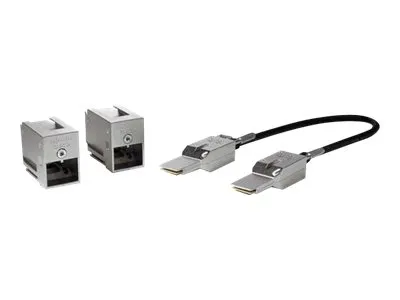 Produktbild von Cisco C3650-STACK-KIT=, Gigabit Ethernet, 10,100,1000 Mbit/s, 3650-24, 3650-48, 342,9 mm, 355,6 mm, 69,8 mm