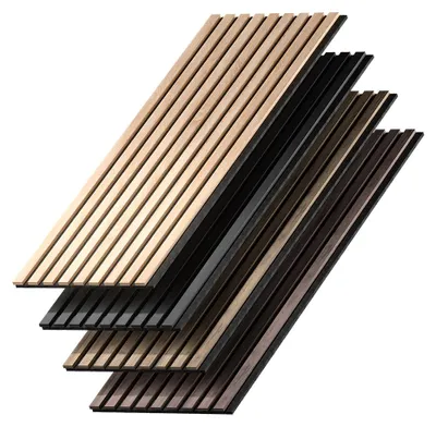 Immagine prodotto di Pannelli a parete Vicco Sonoa Nero 4 pezzi, Model 54346