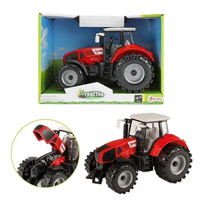 Produktbild von Traktor 20 cm Reibung rot 28510A