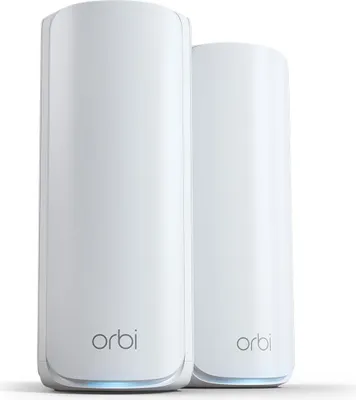 Produktbild von Netgear ORBI RBE772-100EUS  WIFI 7 MESH Zusatzsatellit 2er Set, Mesh